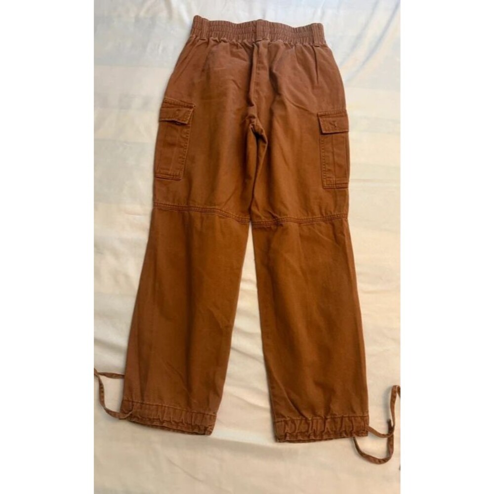 Forever 21 Brown Cargo Pants Jogger Utility Pants Size S
